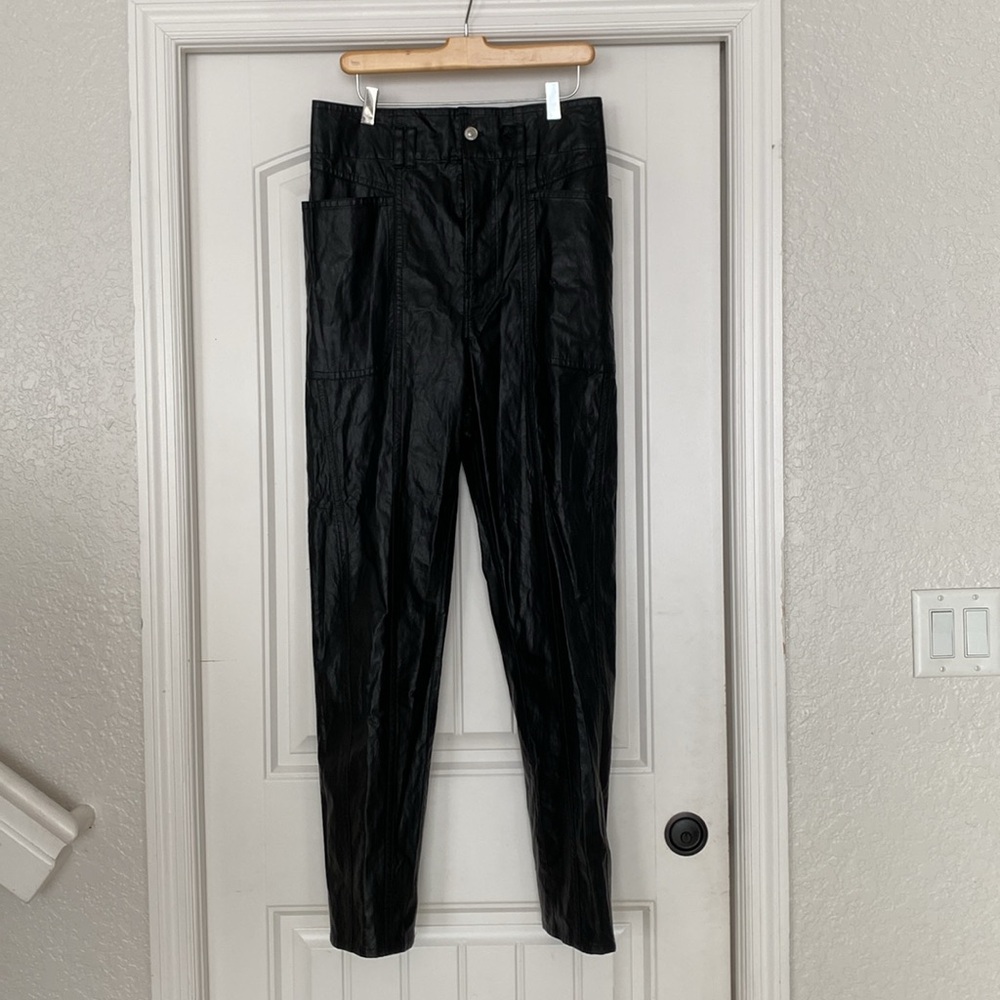MARANT ÉTOILE
Tessini faux leather tapered pants - Picture 4 of 16